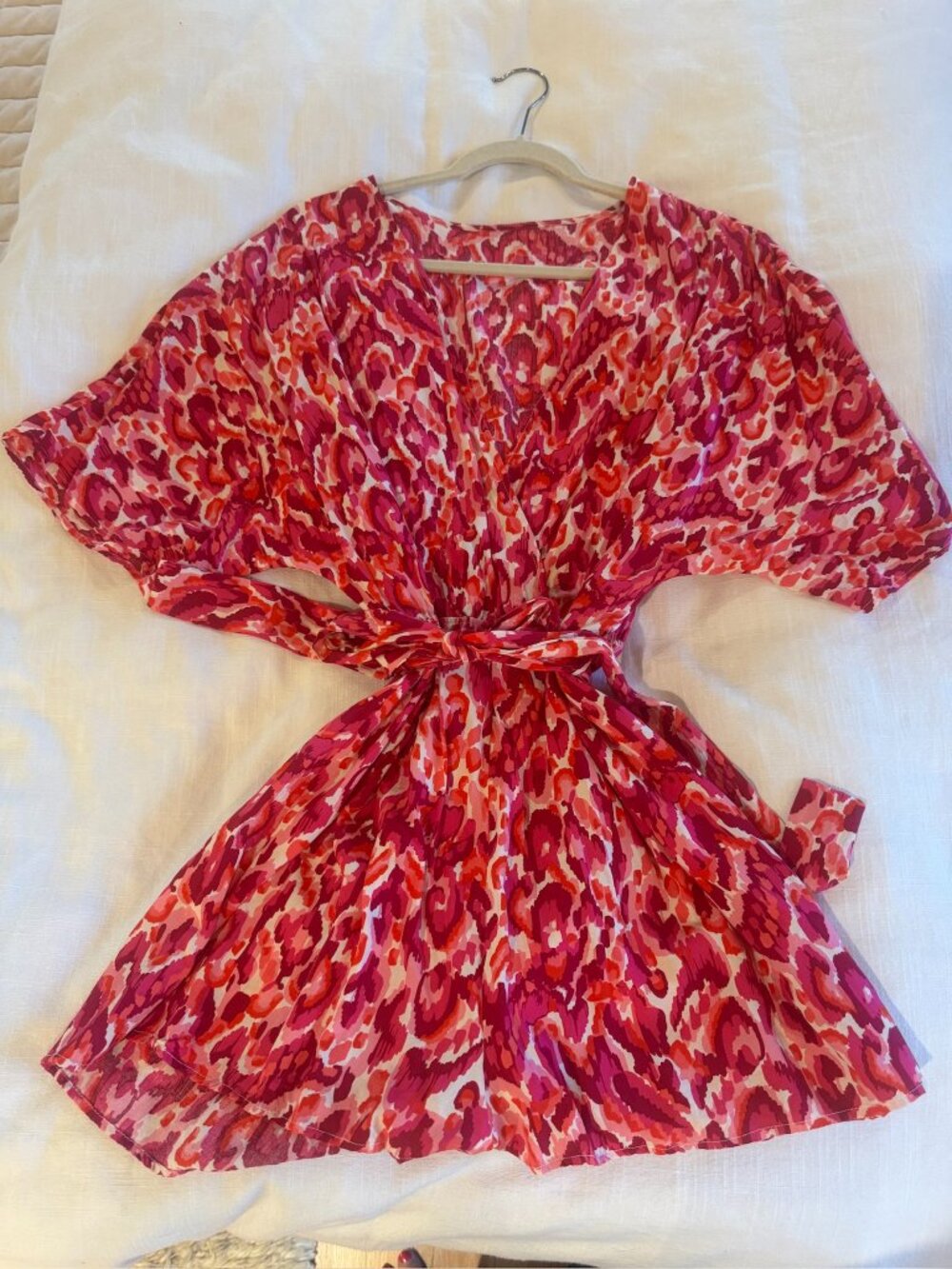 Wrap Romper XL Pink